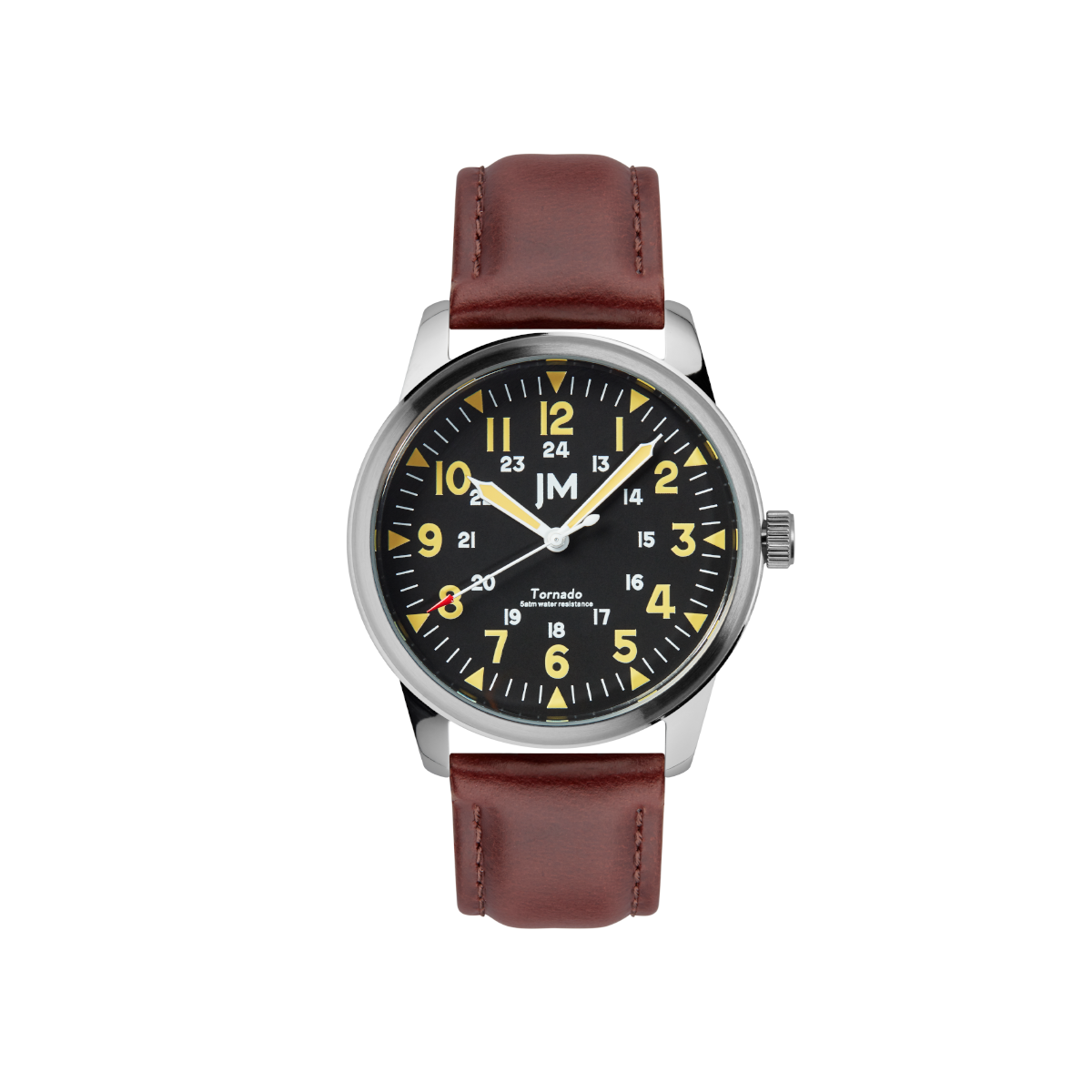 Tornado Brown Leather